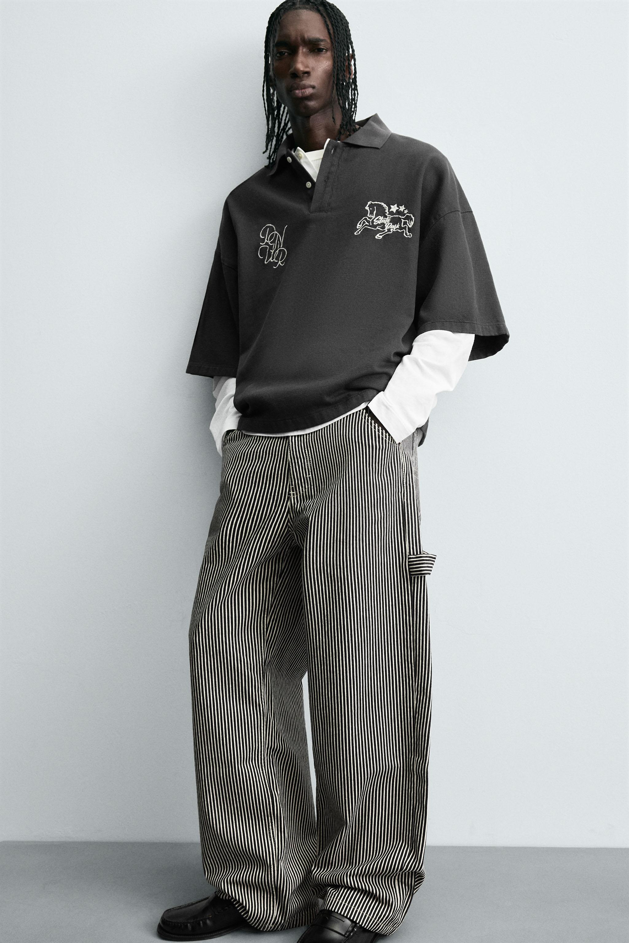POLO COUPE CARRÉE BRODERIES